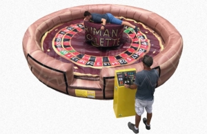 Casino Night Fun - Human Roulette Wheel