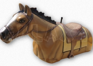 Mechanical Rodeo Horse Attachment