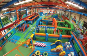 Dubai's First Inflatable Action Park | Galaxy Multi Rides