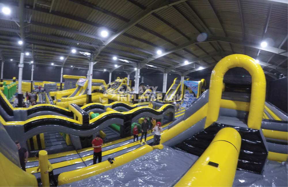 The World's Largest Inflatable Theme Park | Galaxy Multi Rides