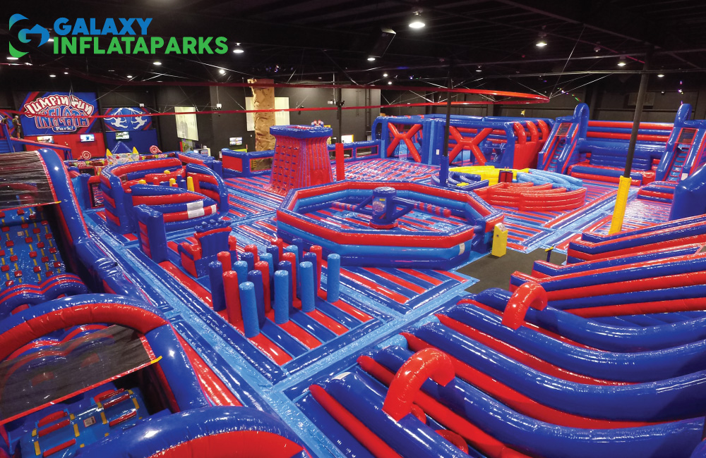 The Largest Indoor Inflatable Park in the USA Galaxy InflataParks