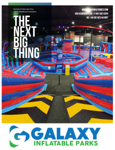 Galaxy Inflatable Parks Product Brochure 2022