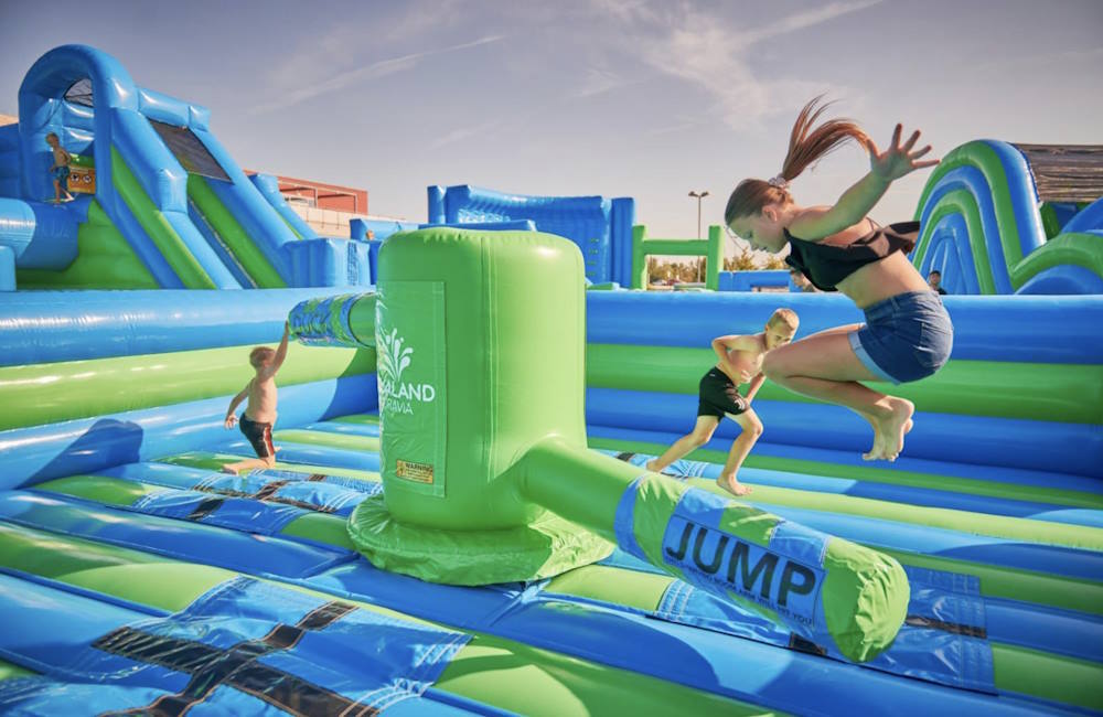 Profit-Boosting Fun: Galaxy Multi Rides Inflatable Theme Parks