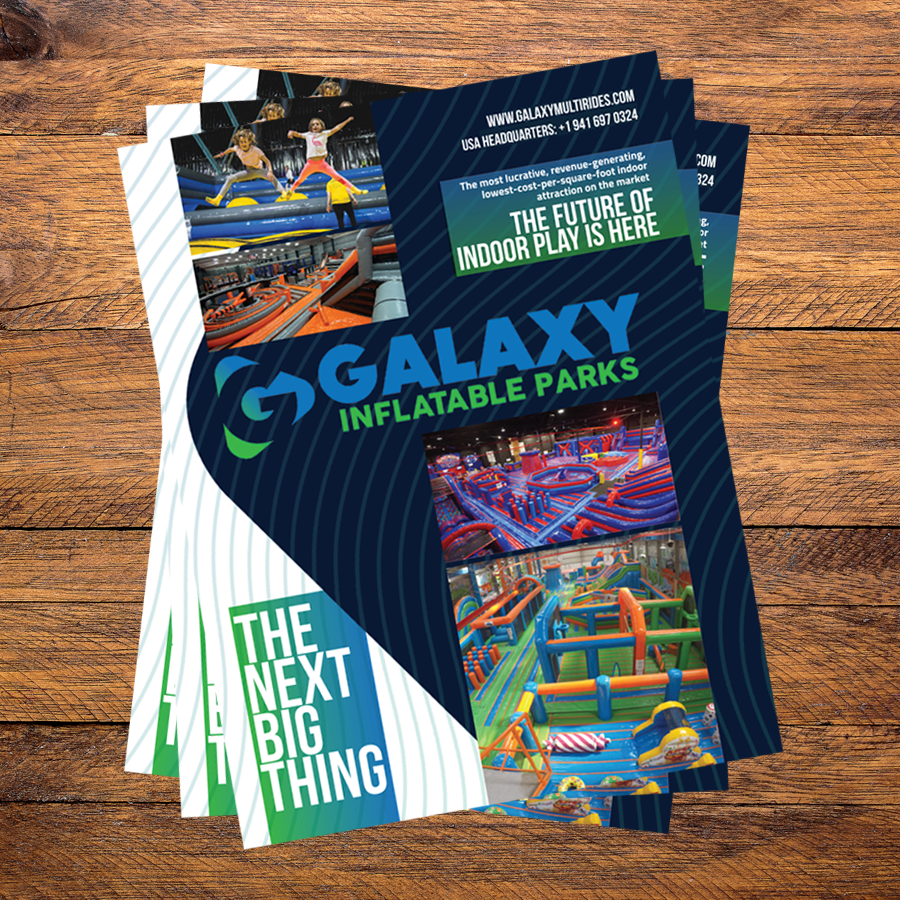 Galaxy Inflatable Adventure Parks 2024 Brochure